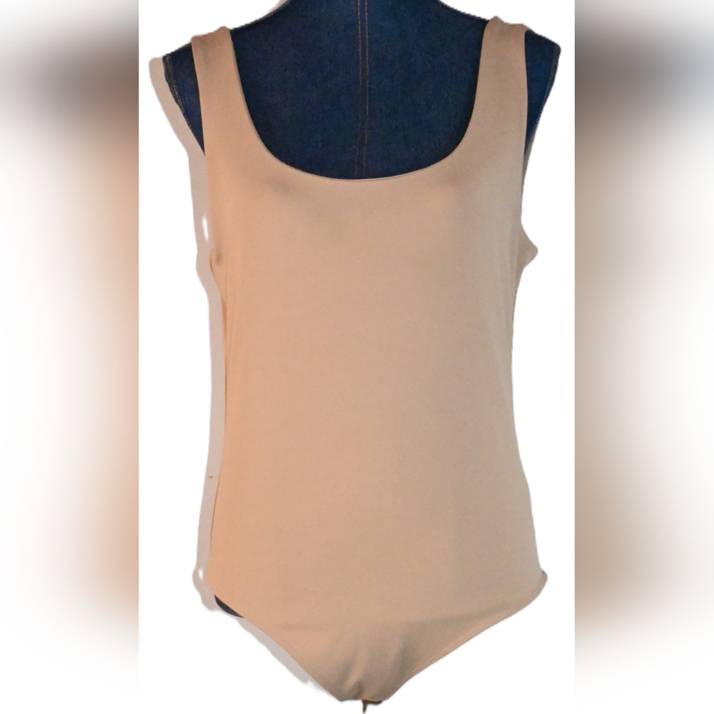 Express Body Contour Scoop Neck Bodysuit Size Large ID#6469